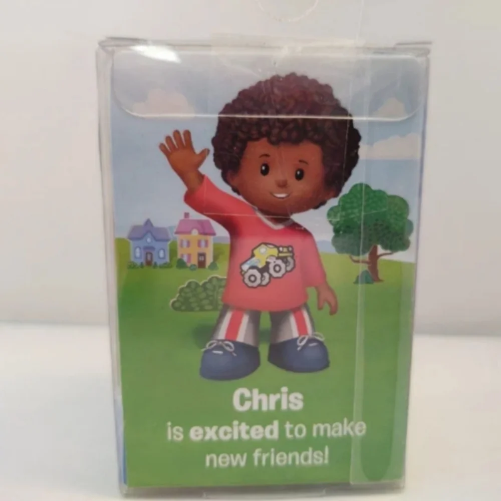 Little People Chris Fisher Price Toy NWT Figure Boy Truck Shirt